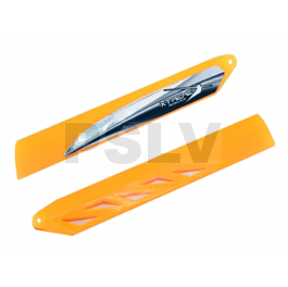 B130X15-O  Xtreme Productions Tough Main Blade (Orange) Blade 130X  